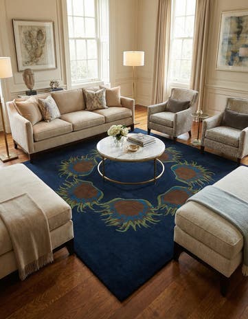 7' 8 x 7' 8 Luna Square Rug