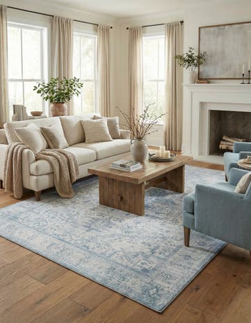 8' 4 x 12' Washable Timeless Rug