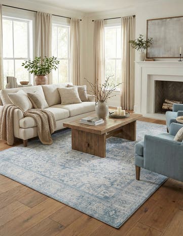 8' 4 x 12' Washable Timeless Rug