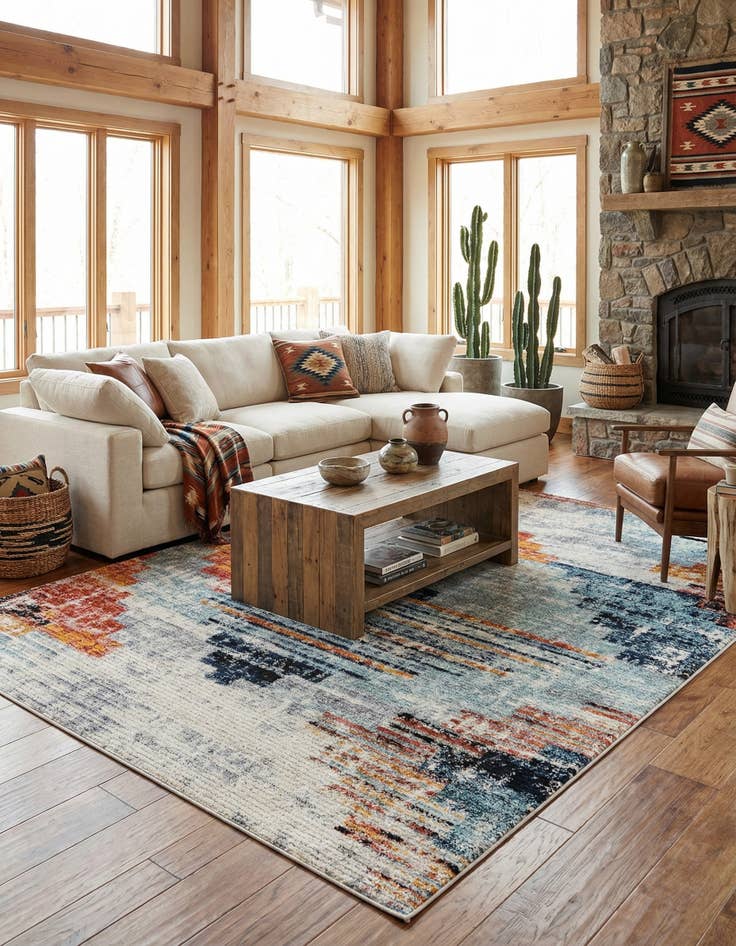 Detail image of 9' x 12' Tucson Rug