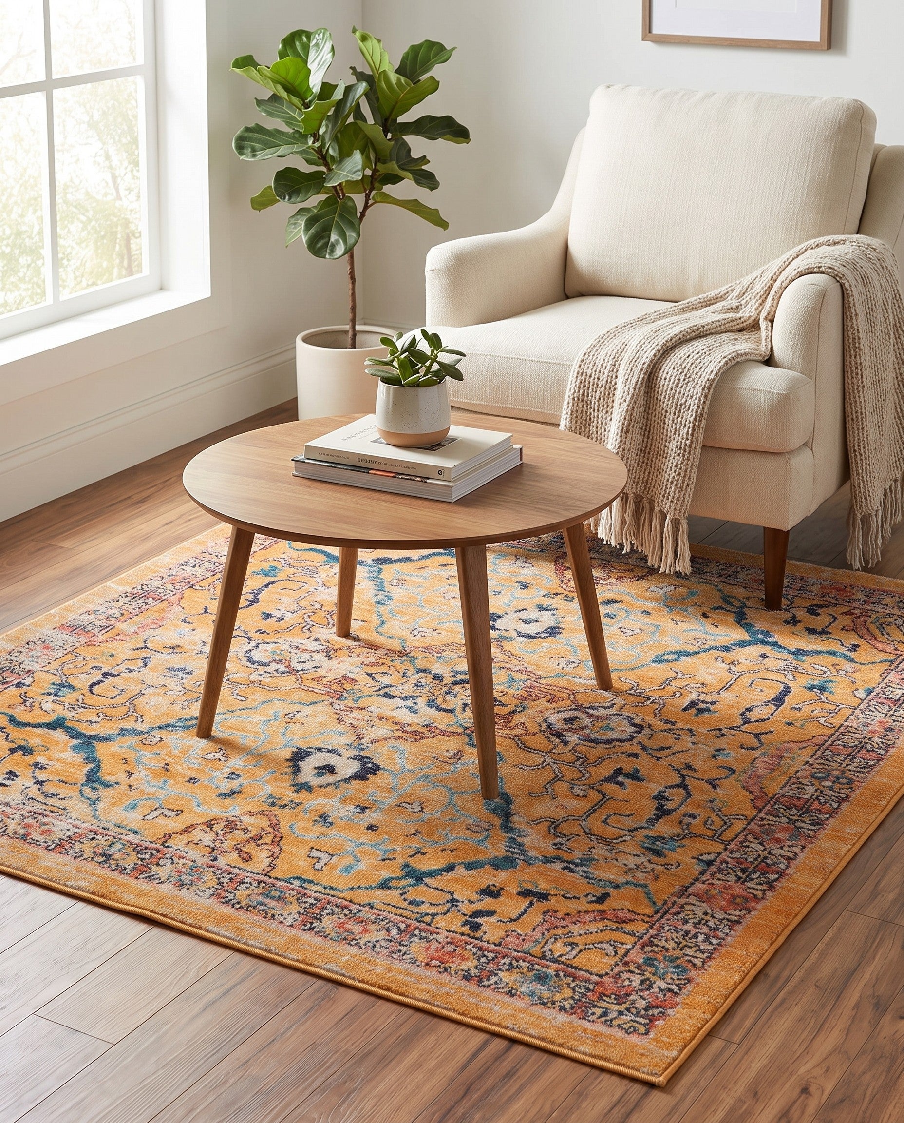 4' x 4' Lola Square Rug