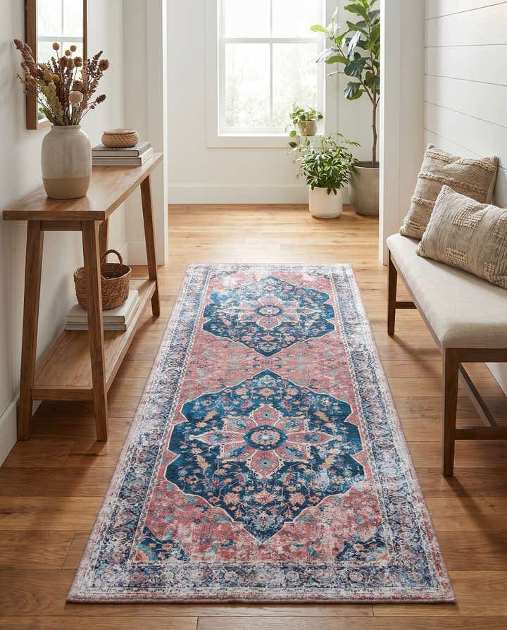 2' x 5' Washable Yara Runner Rug