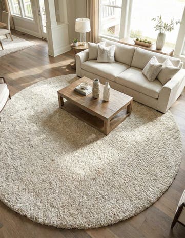 10' x 10' Athena Shag Round Rug