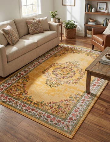 Yellow Lucerne Rug