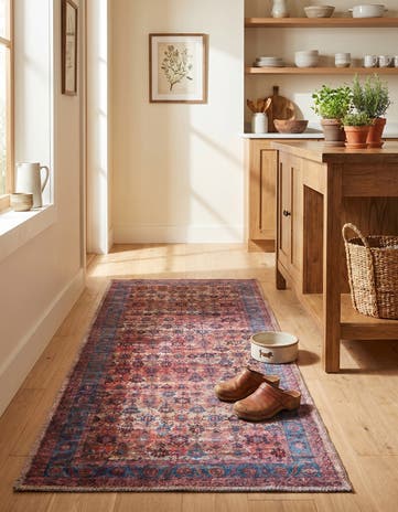 2' x 4' Washable Maahru Runner Rug