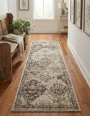 Beige Sahara Runner Rug