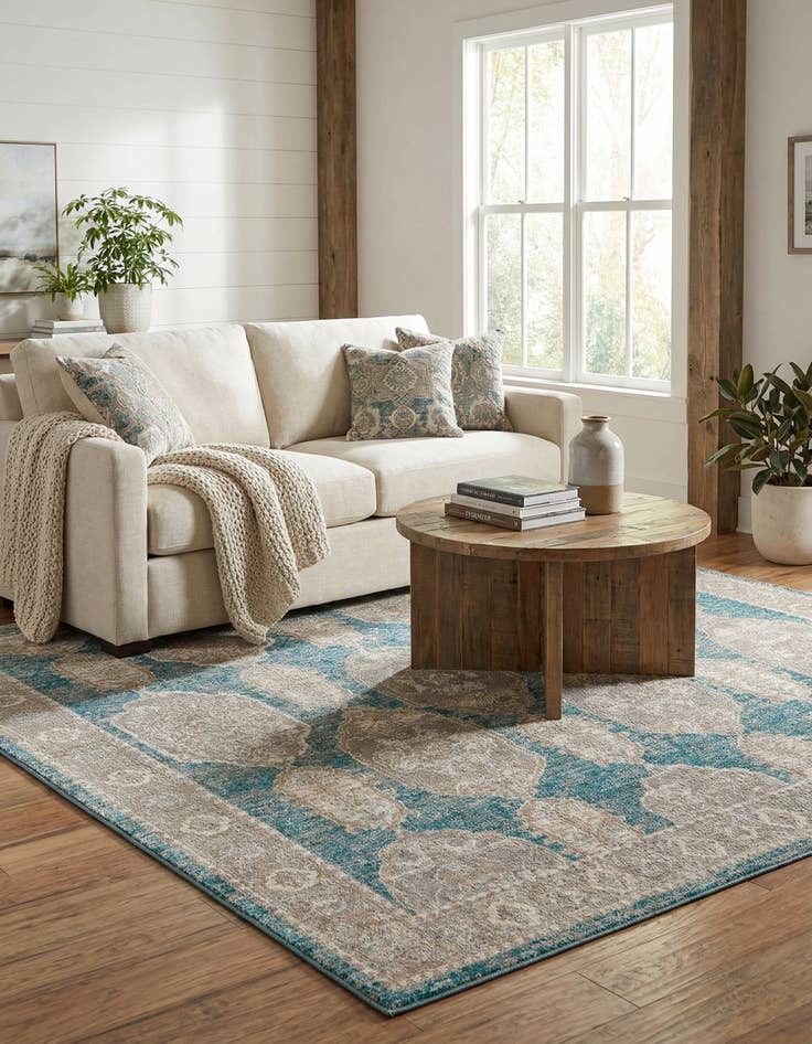 Detail image of 7' 10 x 7' 10 Lola Square Rug