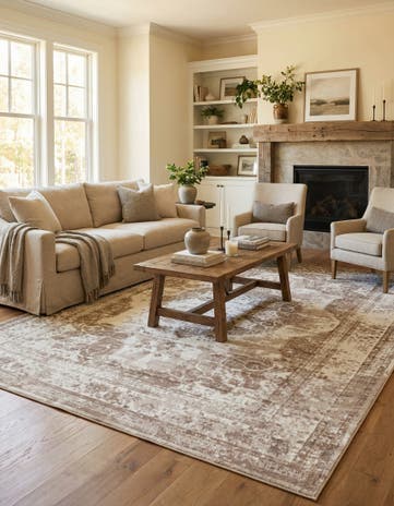Beige Monaco Rug