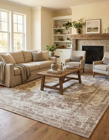 Beige Monaco Rug