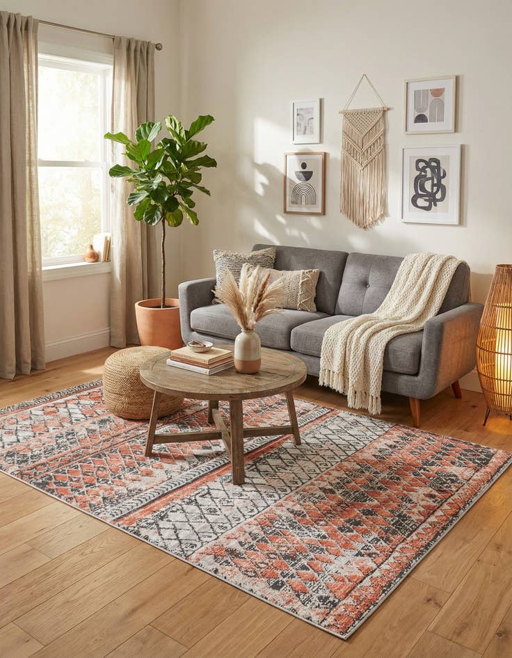 Detail image of 5' x 8' Leipzig Rug