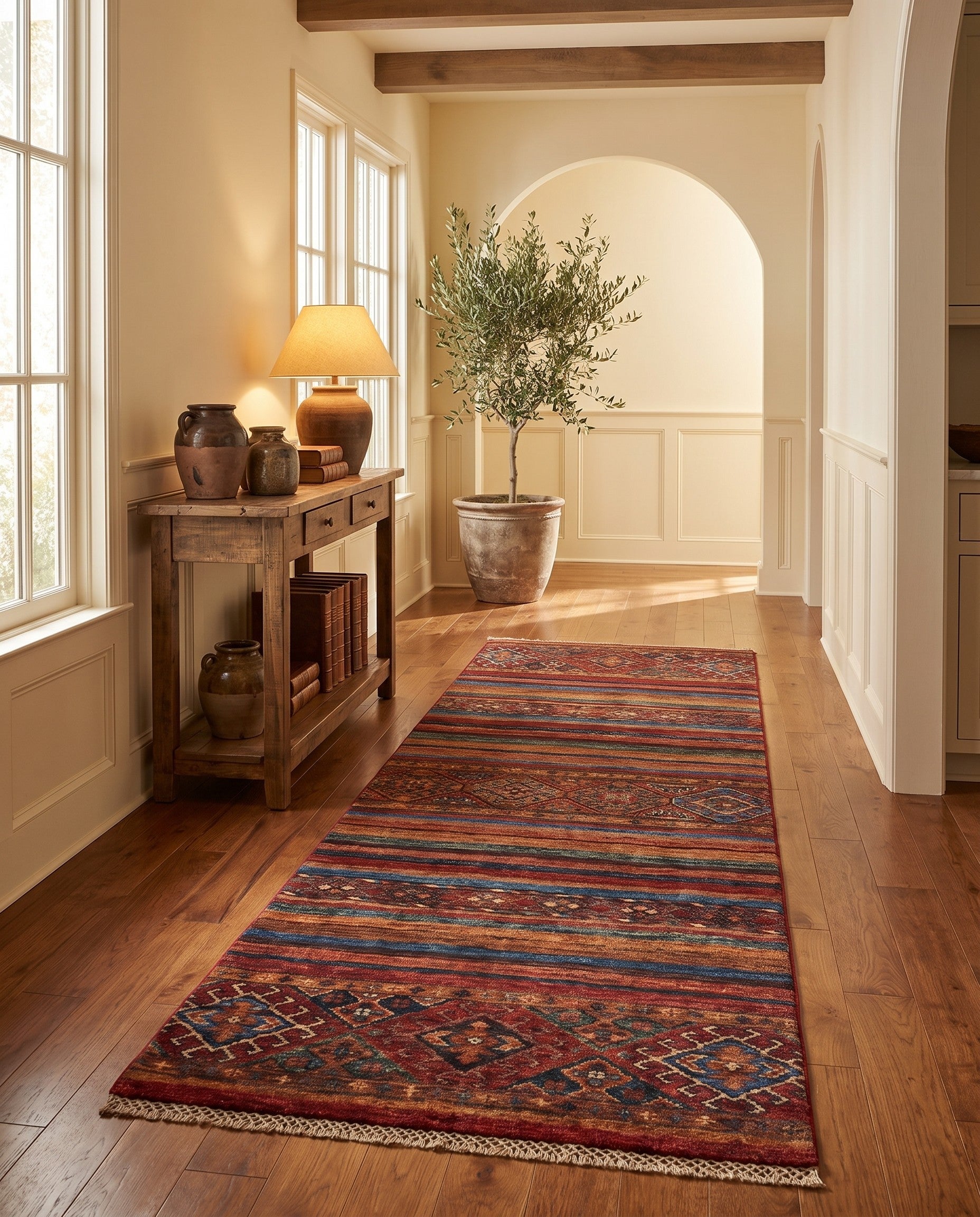 2' x 5' 11 Hand Knotted Kazak Runner Rug