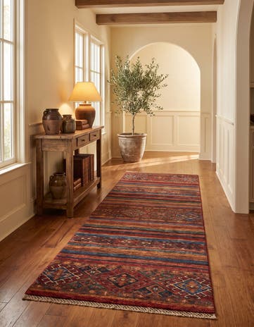2' x 5' 11 Hand Knotted Kazak Runner Rug