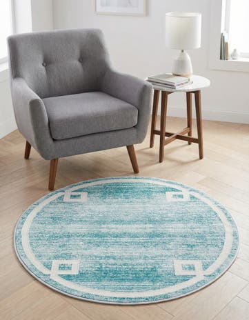 Jill Zarin 3' 3 x 3' 3 Uptown Lenox Hill Round Rug