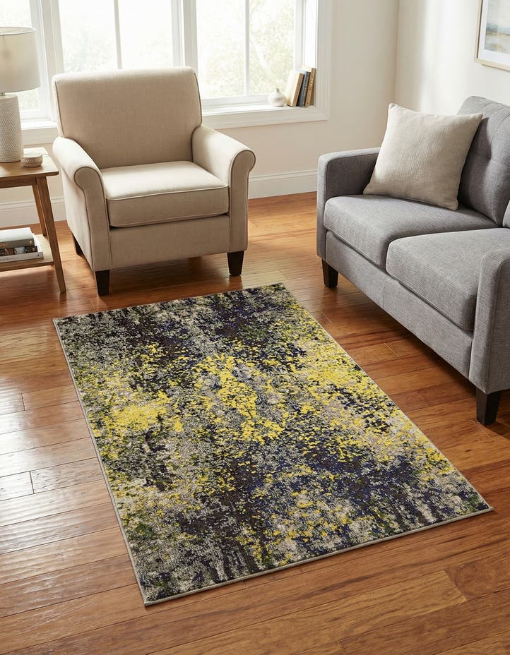 3' 3 x 5' 3 Washable Hyacinth Rug