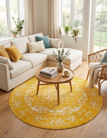 7' 10 x 7' 10 Arlington Round Rug