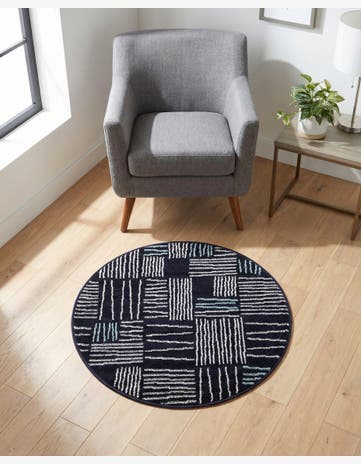 3' x 3' Hanahan Round Rug