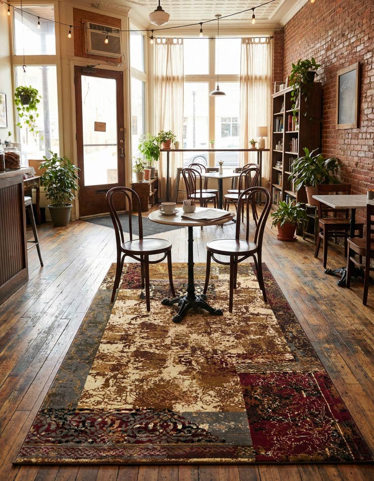 Detail image of 5' 3 x 8' Cafe Rug