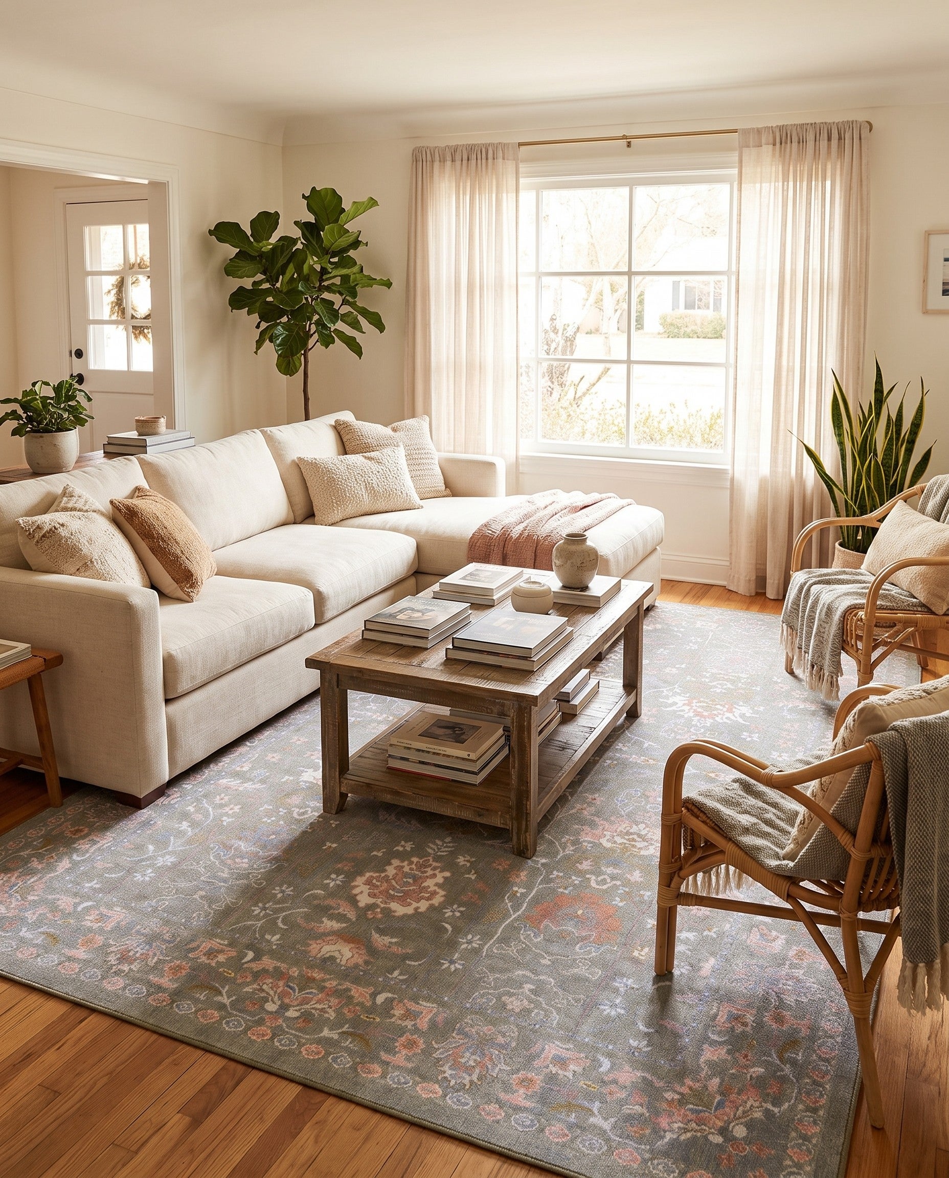 7' 10 x 11' Kamala Washable Rug