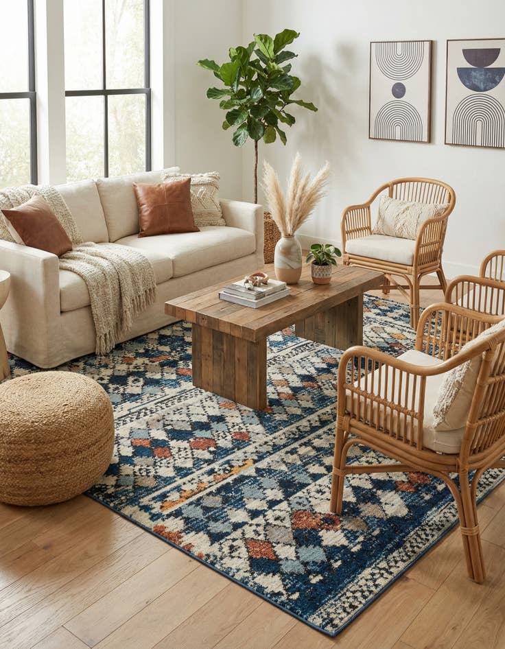 Detail image of 8' x 10' Morocco Rug