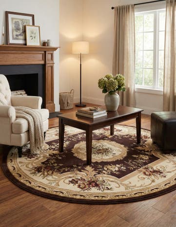 7' 10 x 7' 10 Chateau Round Rug
