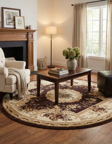 7' 10 x 7' 10 Chateau Round Rug
