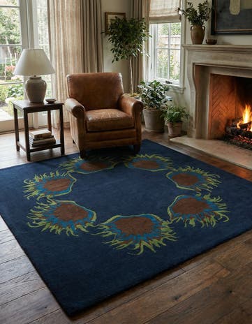 7' 7 x 7' 7 Luna Wool Square Rug