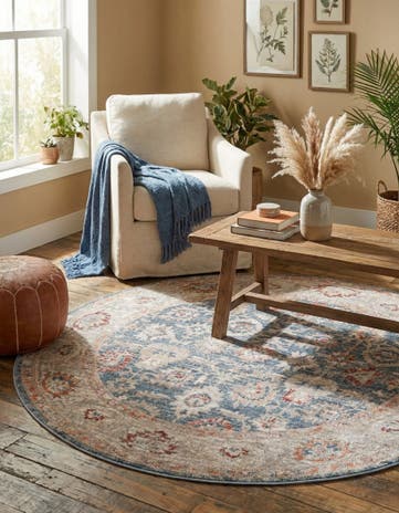 6' x 6' Noble Round Rug
