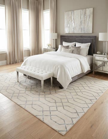 7' 10 x 10' Marilyn Monroe&trade; Glam Trellis Rug