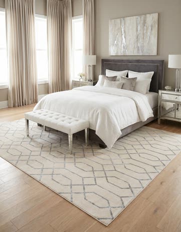 7' 10 x 10' Marilyn Monroe™ Glam Trellis Rug