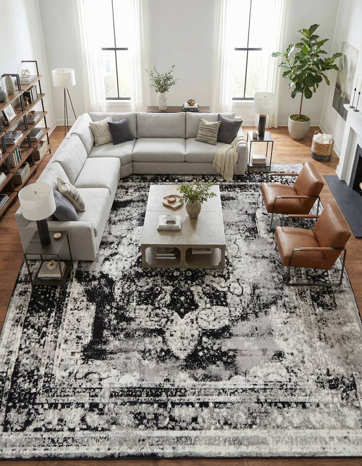 Detail image of 13' x 13' Monaco Square Rug