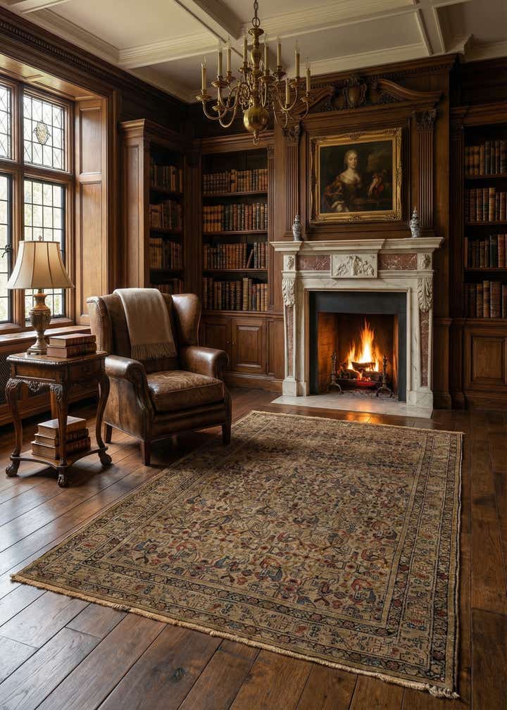 4' 1 x 6' 4 Malayer Rug