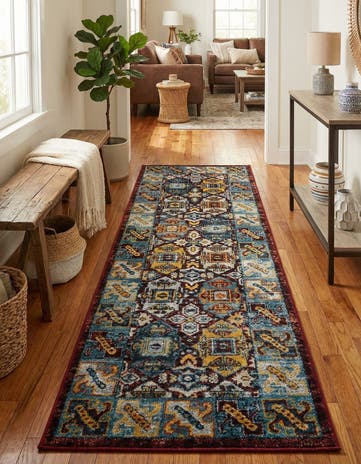 2' x 6' Kamala Washable Runner Rug