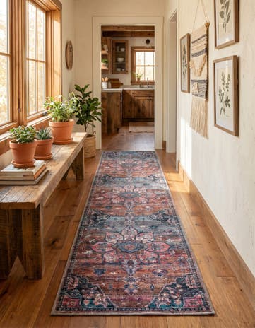 2' 7 x 12' Nostalgia Runner Rug