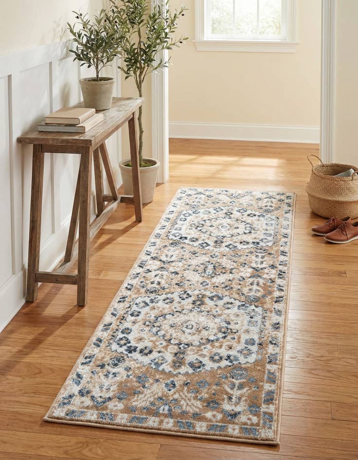 Detail image of 2' x 6' Oxford Runner Rug