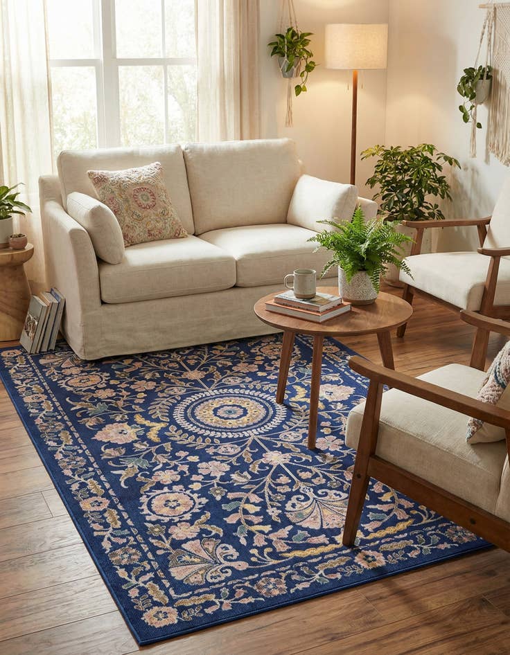 Detail image of 5' x 8' Blossom Rug