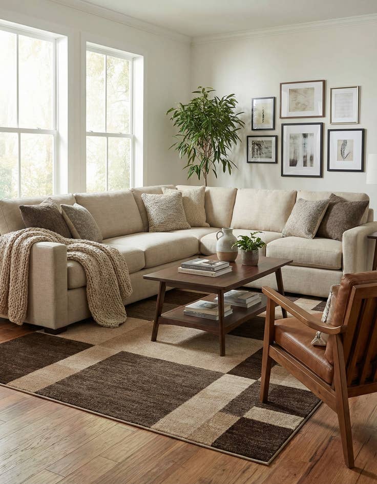 Detail image of 7' 1 x 10' Harvest Rug