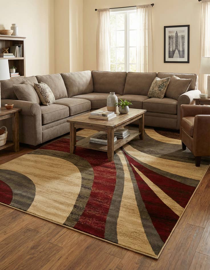 Detail image of 7' 10 x 11' Coffee Shop Rug