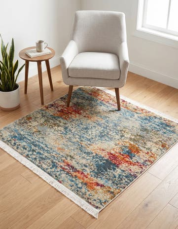 3' 3 x 3' 3 Havana Square Rug
