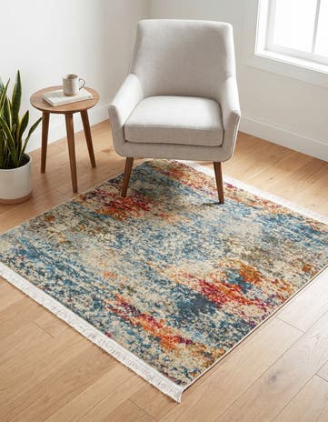 3' 3 x 3' 3 Santiago Square Rug