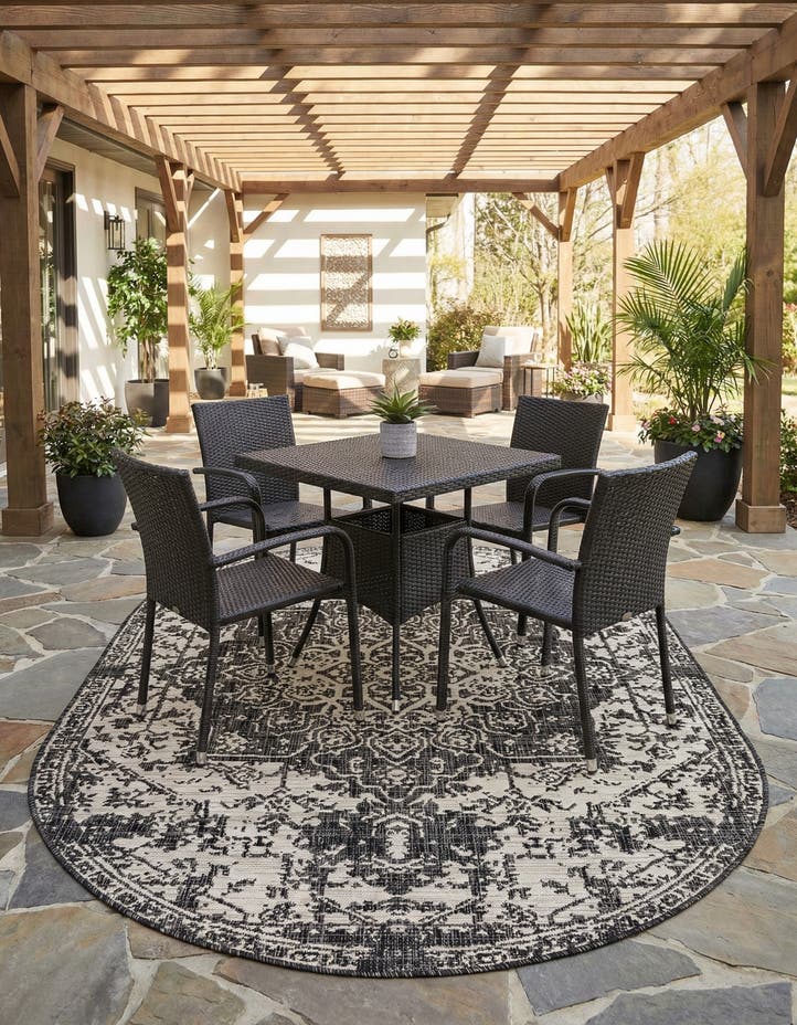 5' 3 x 8' Easy-Clean Jill Zarin Dubai Indoor...