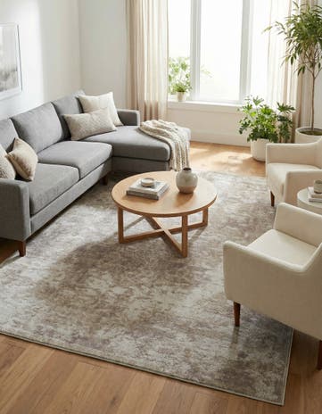 Oxford and Cream Oxford Rug