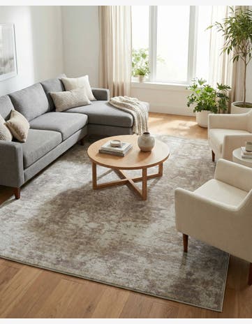 Oxford and Cream Oxford Rug