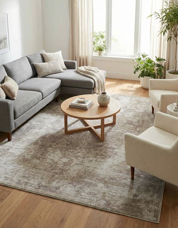 Oxford and Cream Oxford Rug