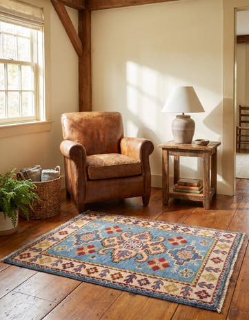 2' 1 x 3' Hand Knotted Kazak Rug