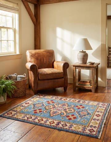 2' 1 x 3' Hand Knotted Kazak Rug