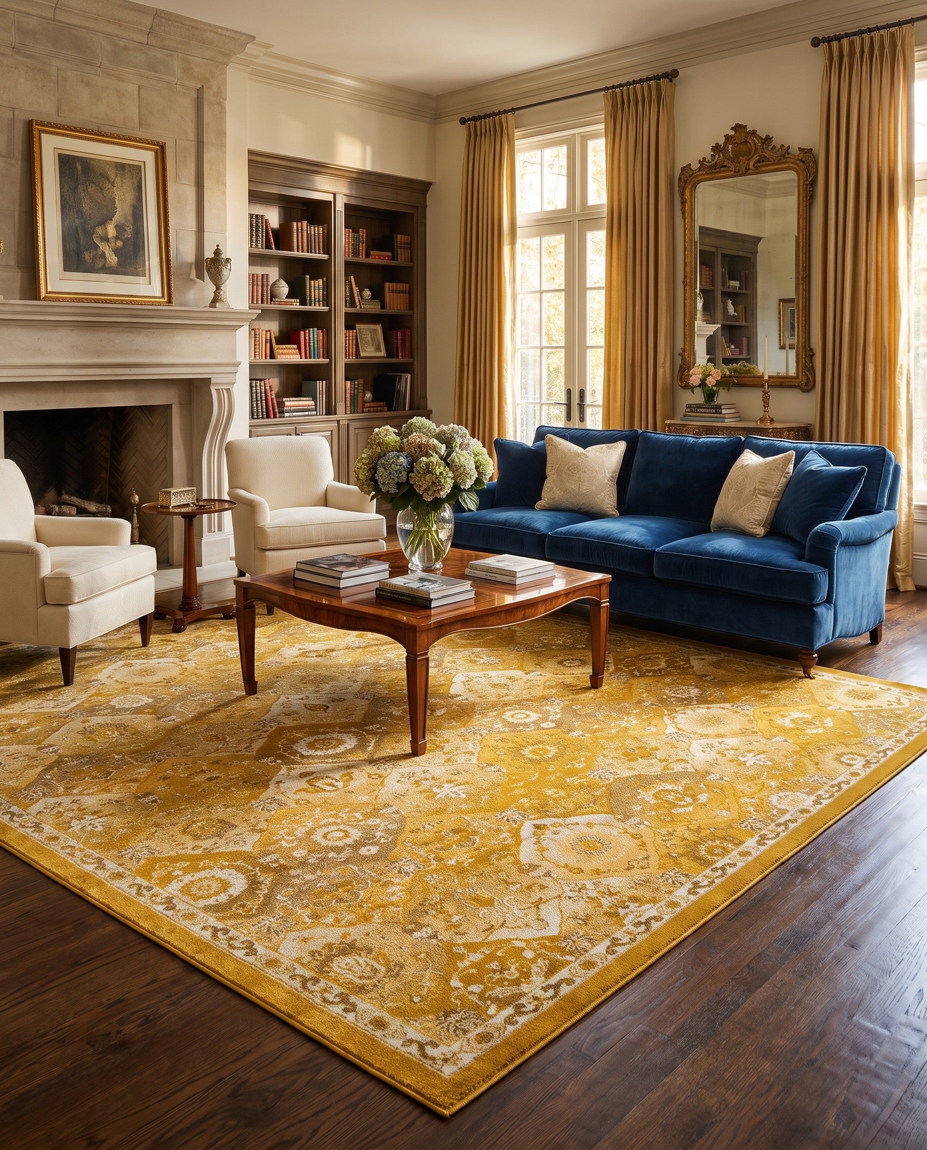 Yellow Madeline Rug