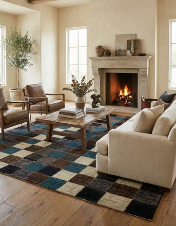 5' 7 x 7' 9 Juma Wool Rug