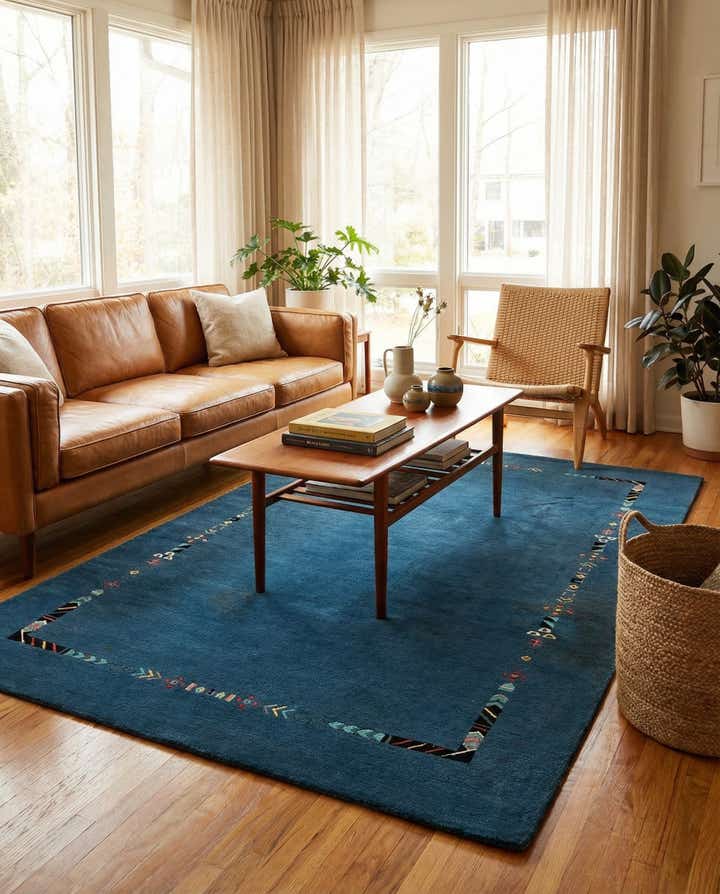 4' 8 x 6' 7 Hand Knotted Tibet Wool Rug