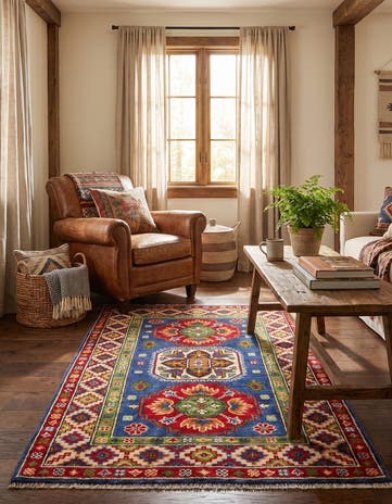 2' 8 x 4' 2 Hand Knotted Kazak Rug