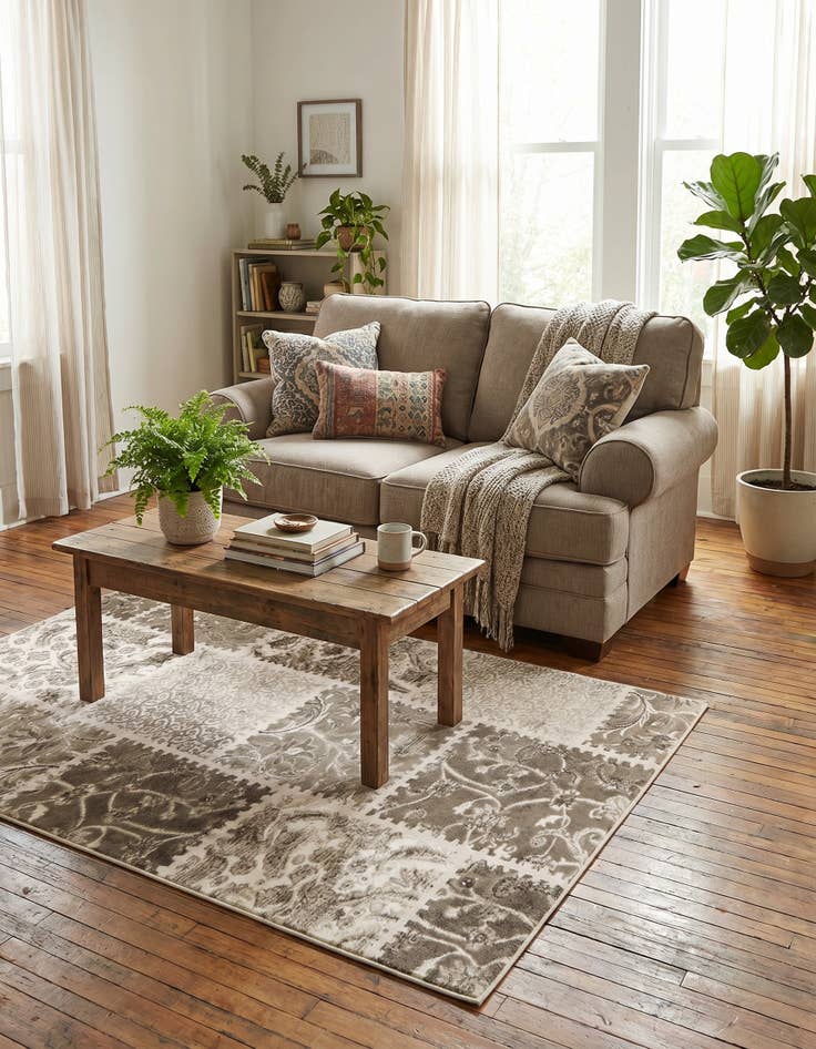 Detail image of 4' 3 x 6' 3 Elise Rug